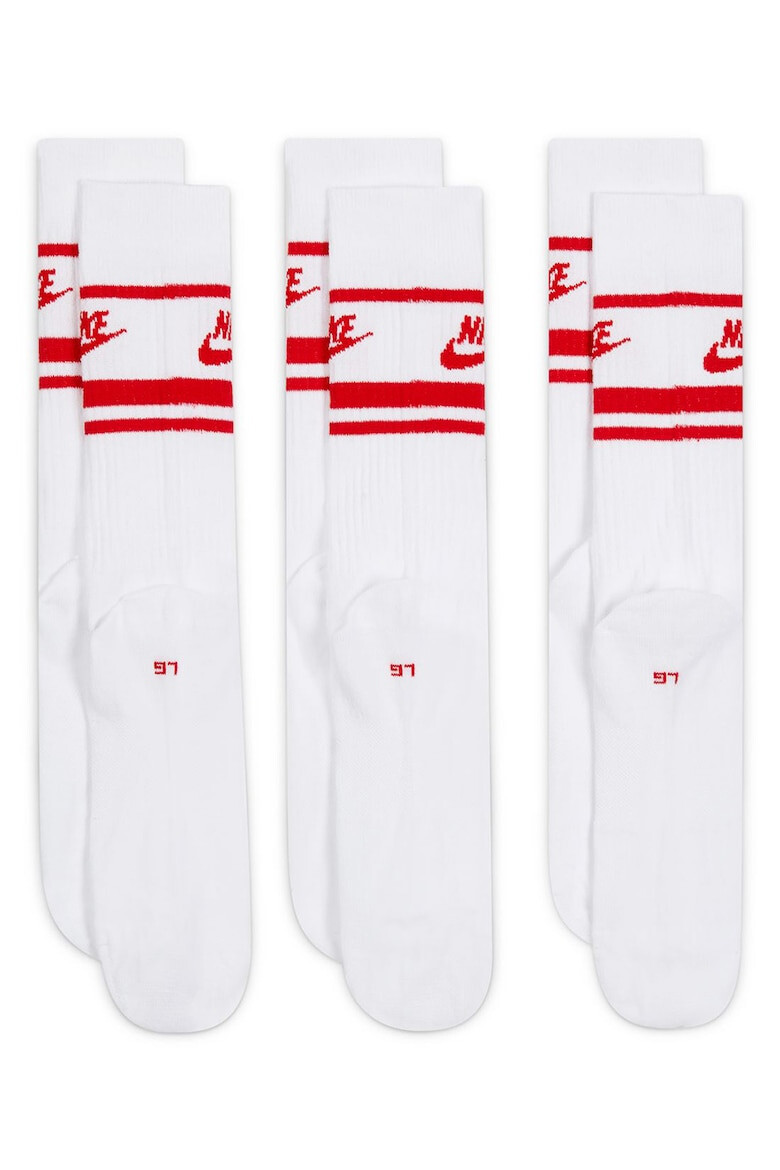 Nike Унисекс чорапи с лого - 3 чифта - Pepit.bg