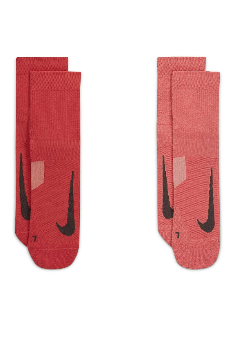 Nike Унисекс чорапи за бягане Multiplier - 2 чифта - Pepit.bg