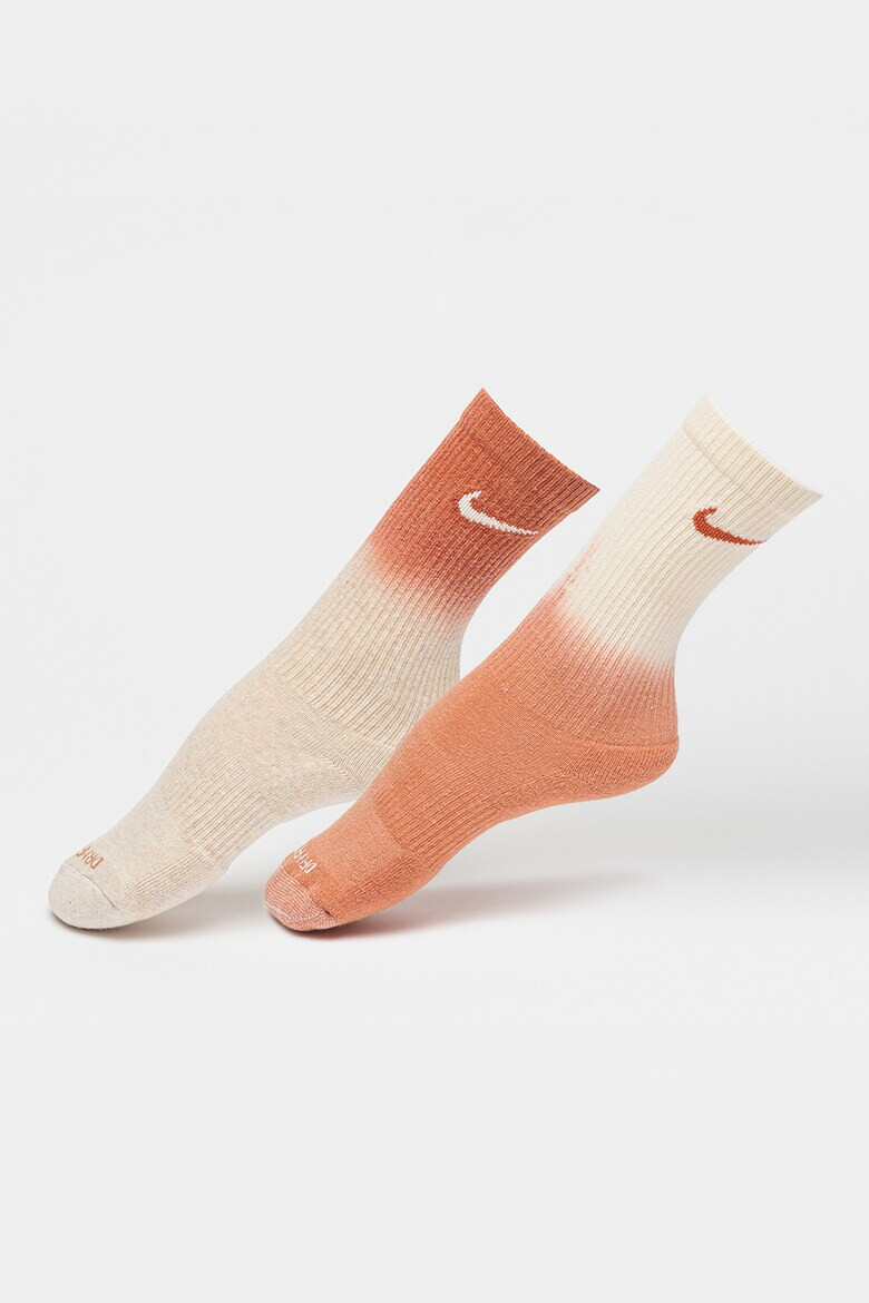 Nike Унисекс дълги чорапи Everyday Plus - 2 чифта - Pepit.bg