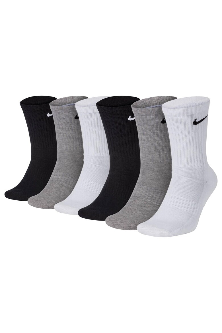 Nike Унисекс дълги чорапи с монограм - 6 чифта - Pepit.bg