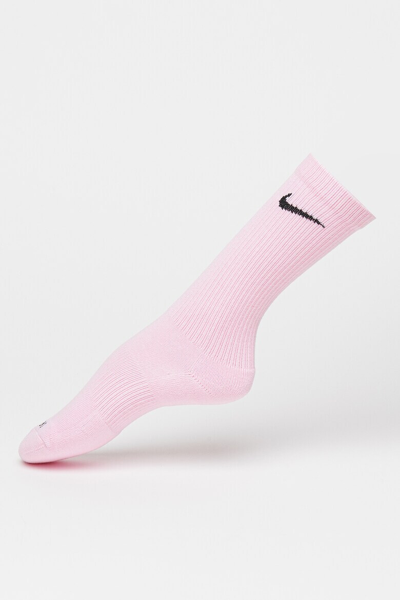 Nike Унисекс фитнес чорапи Everyday Plus - 3 чифта - Pepit.bg