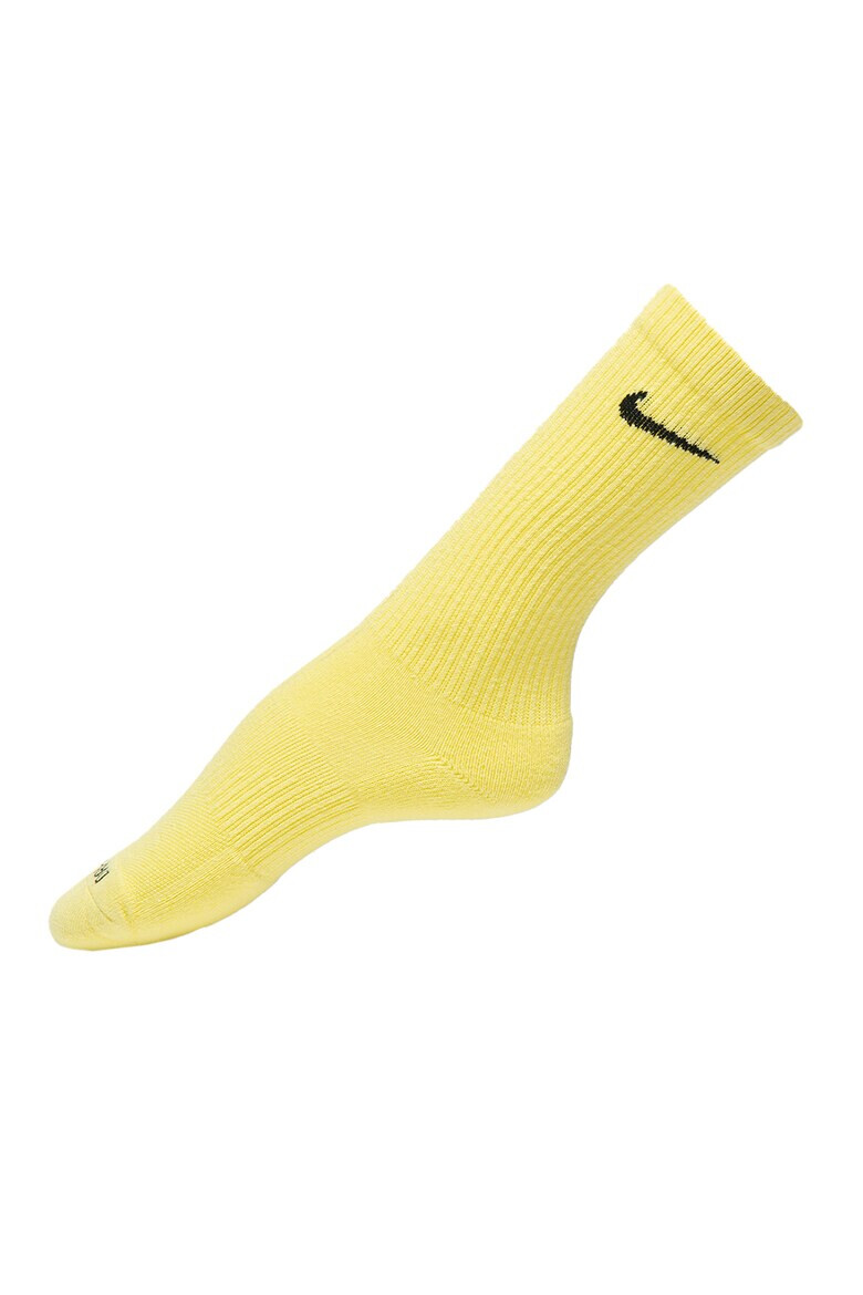 Nike Унисекс фитнес чорапи Everyday Plus - 3 чифта - Pepit.bg