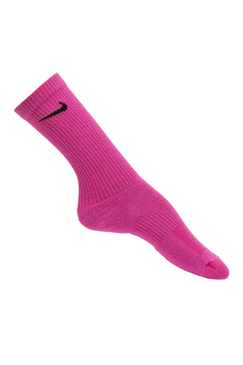Nike Унисекс фитнес чорапи Everyday Plus - 3 чифта - Pepit.bg