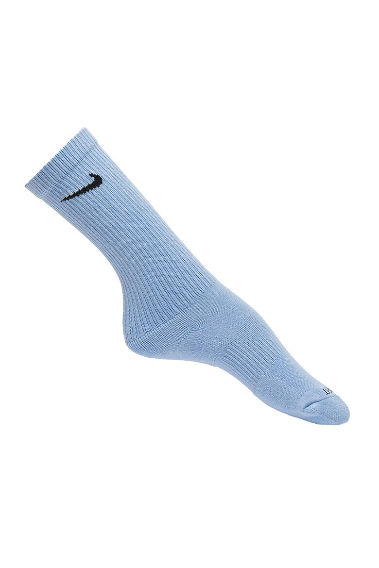 Nike Унисекс фитнес чорапи Everyday Plus - 3 чифта - Pepit.bg