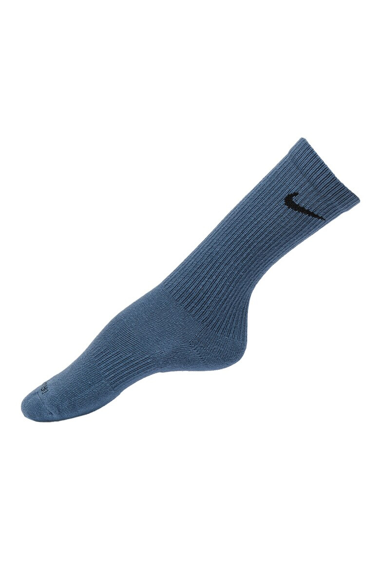 Nike Унисекс фитнес чорапи Everyday Plus - 3 чифта - Pepit.bg