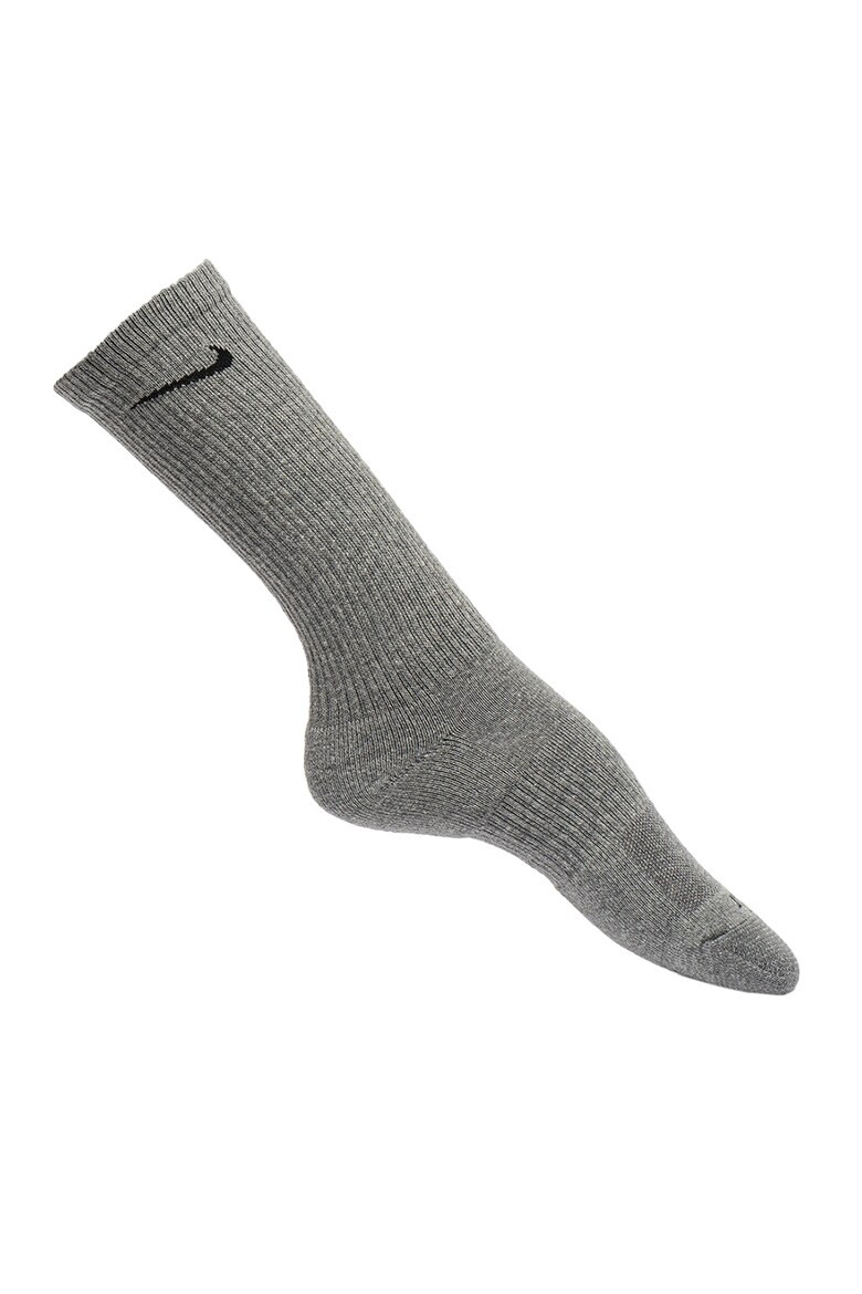Nike Унисекс фитнес чорапи Everyday Plus - 3 чифта - Pepit.bg