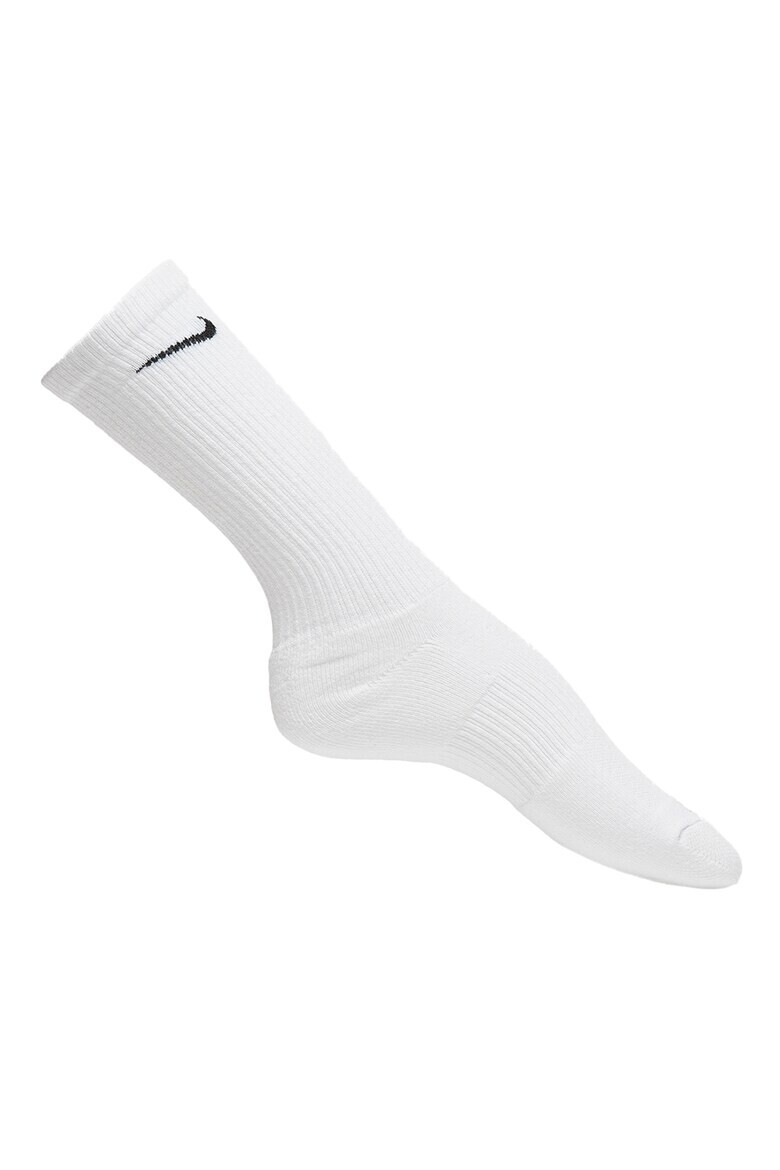 Nike Унисекс фитнес чорапи Everyday Plus - 3 чифта - Pepit.bg