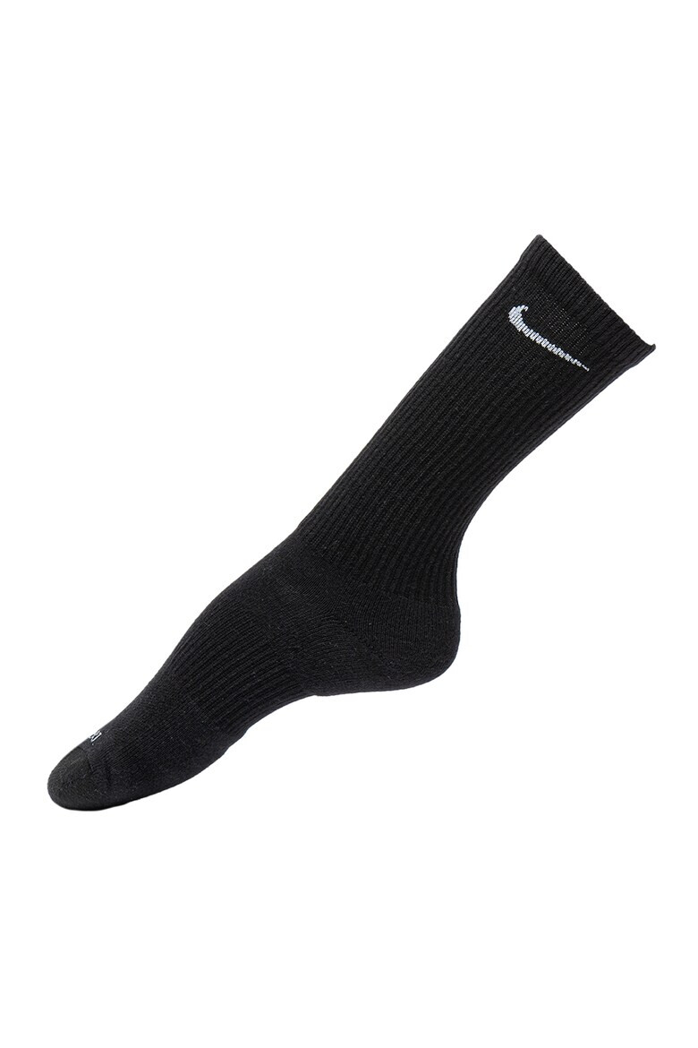 Nike Унисекс фитнес чорапи Everyday Plus - 3 чифта - Pepit.bg