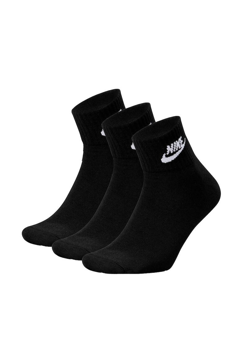 Nike Унисекс къси чорапи - 3 чифта - Pepit.bg