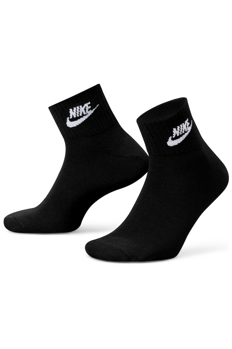 Nike Унисекс къси чорапи - 3 чифта - Pepit.bg
