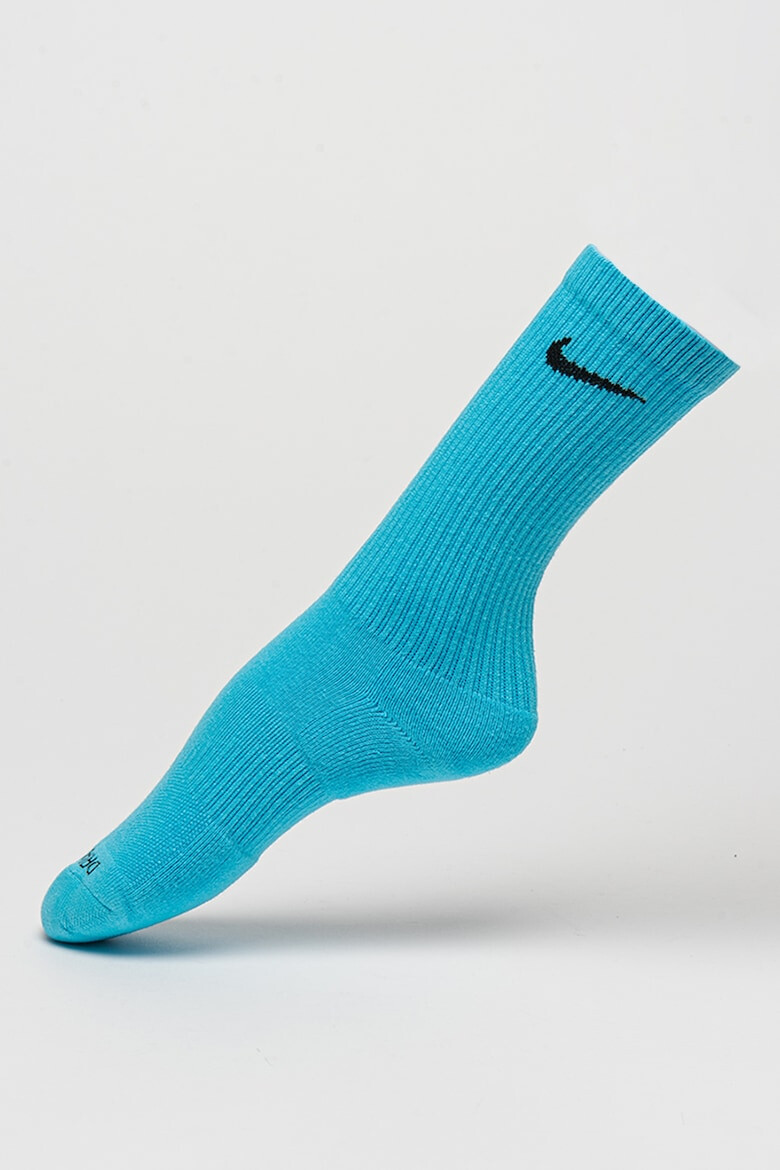 Nike Унисекс омекотени тренировъчни чорапи Everyday Plus - 3 чифта - Pepit.bg