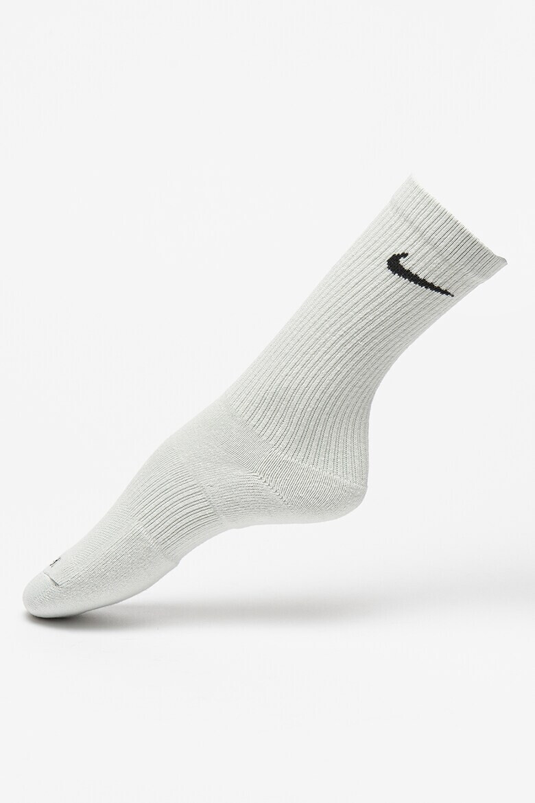 Nike Унисекс фитнес чорапи Everyday Plus - 3 чифта - Pepit.bg