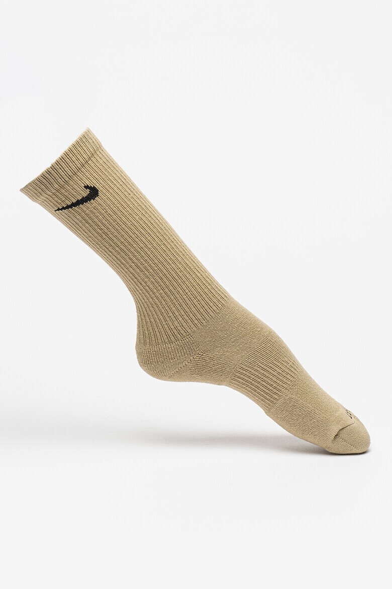 Nike Унисекс фитнес чорапи Everyday Plus - 3 чифта - Pepit.bg
