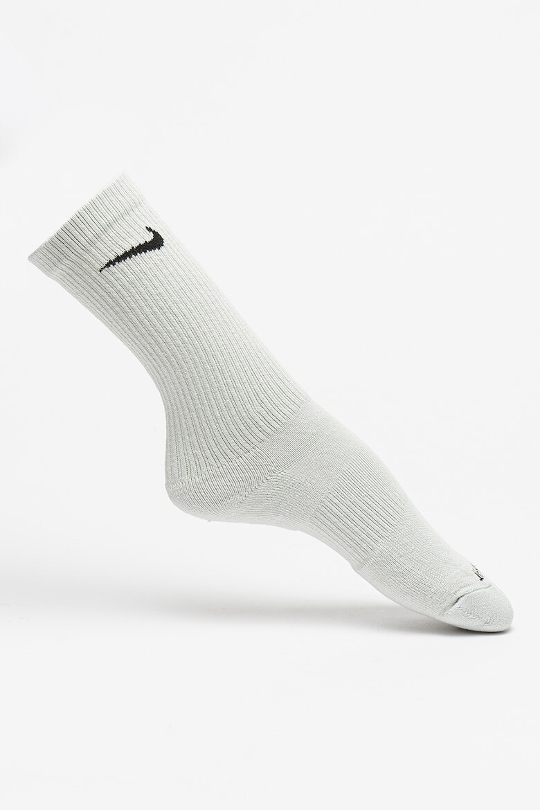 Nike Унисекс фитнес чорапи Everyday Plus - 3 чифта - Pepit.bg