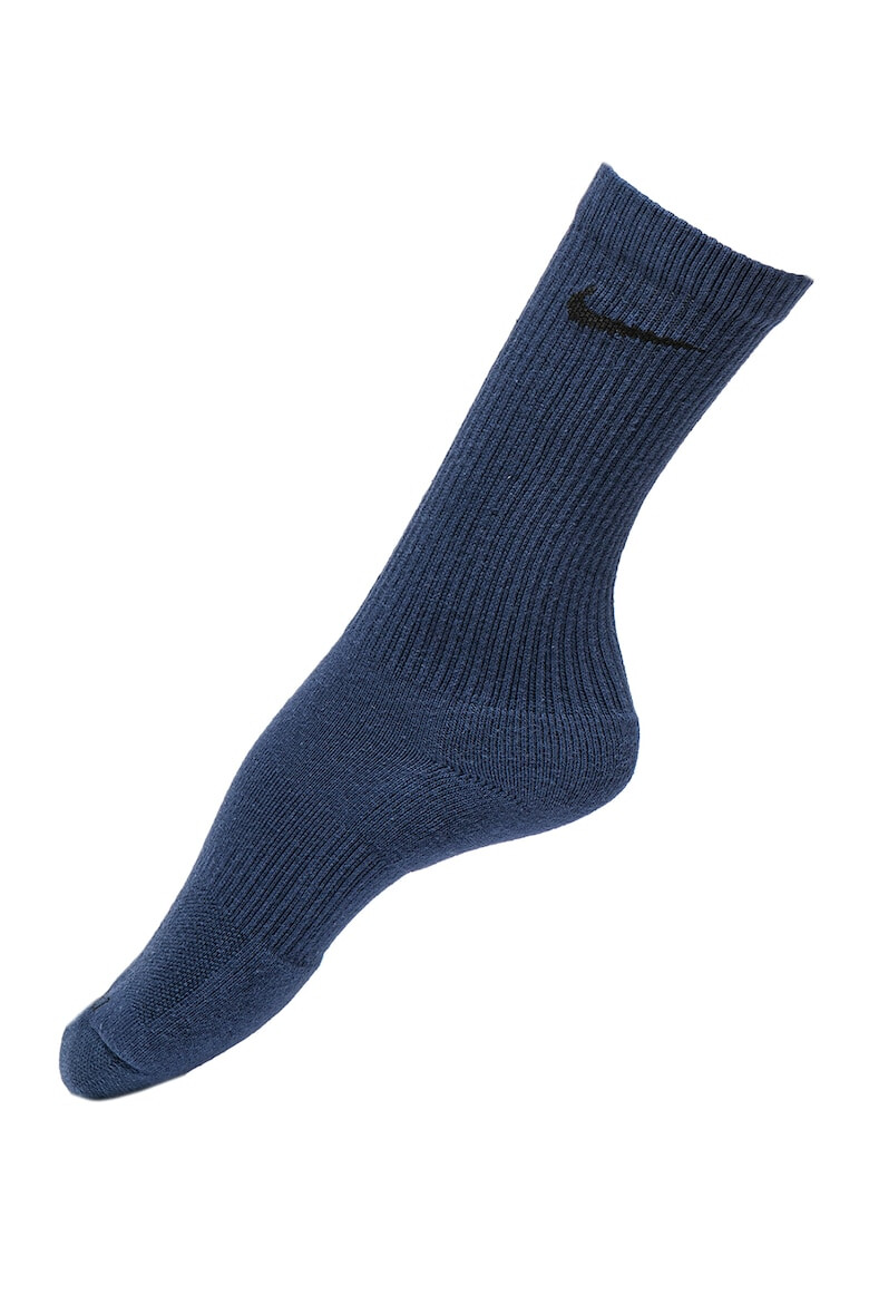 Nike Унисекс фитнес чорапи Everyday Plus - 3 чифта - Pepit.bg
