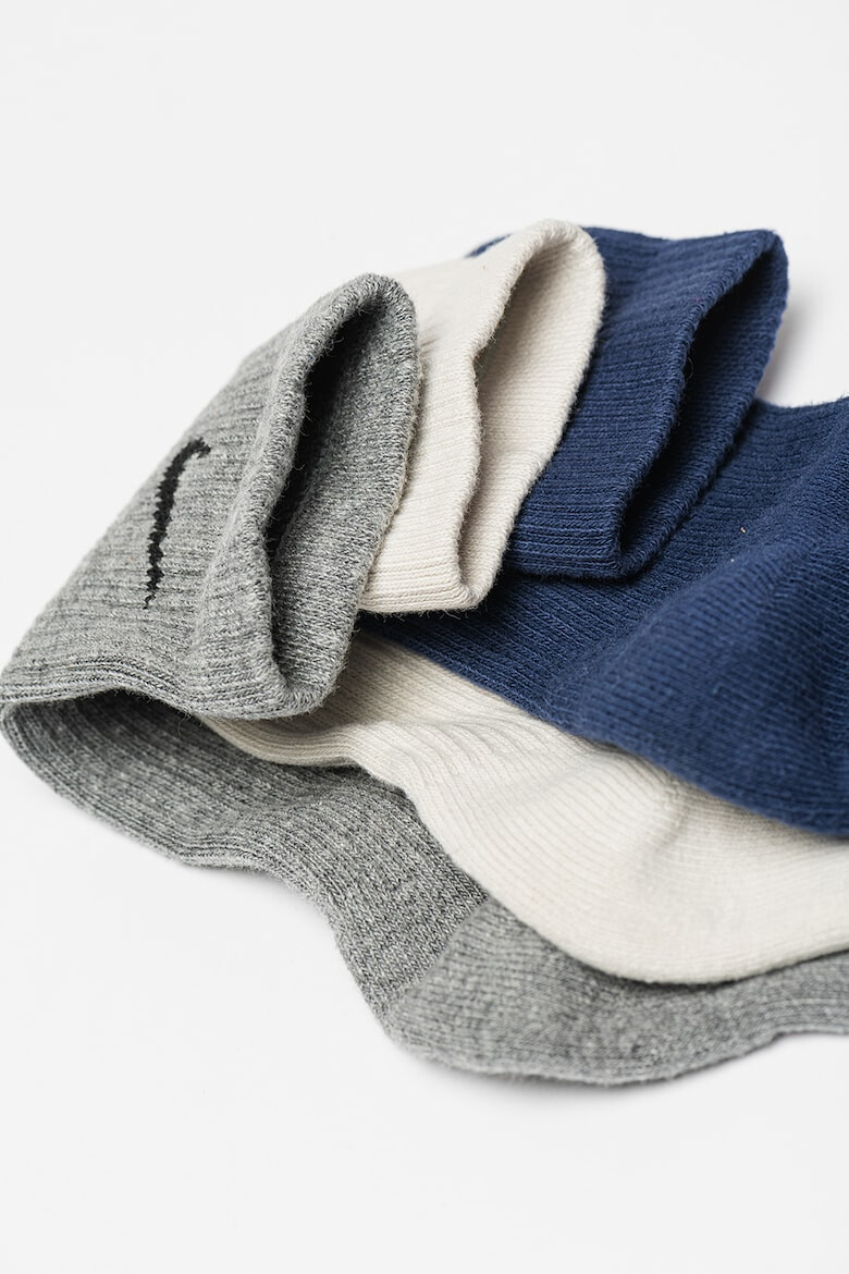 Nike Унисекс фитнес чорапи Everyday Plus - 3 чифта - Pepit.bg