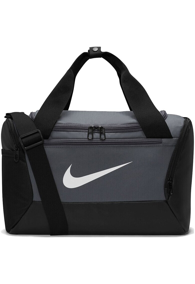 Nike Унисекс спортен сак NK BRSLA XS DUFF - 9.5 (25L) FLINT GREY/BLACK/(WHITE) - Pepit.bg