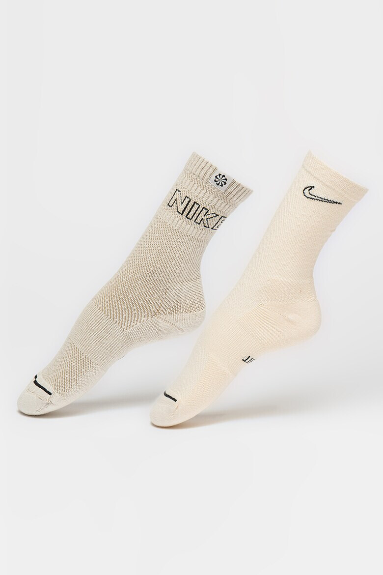 Nike Унисекс спортни дълги чорапи - 2 чифта - Pepit.bg