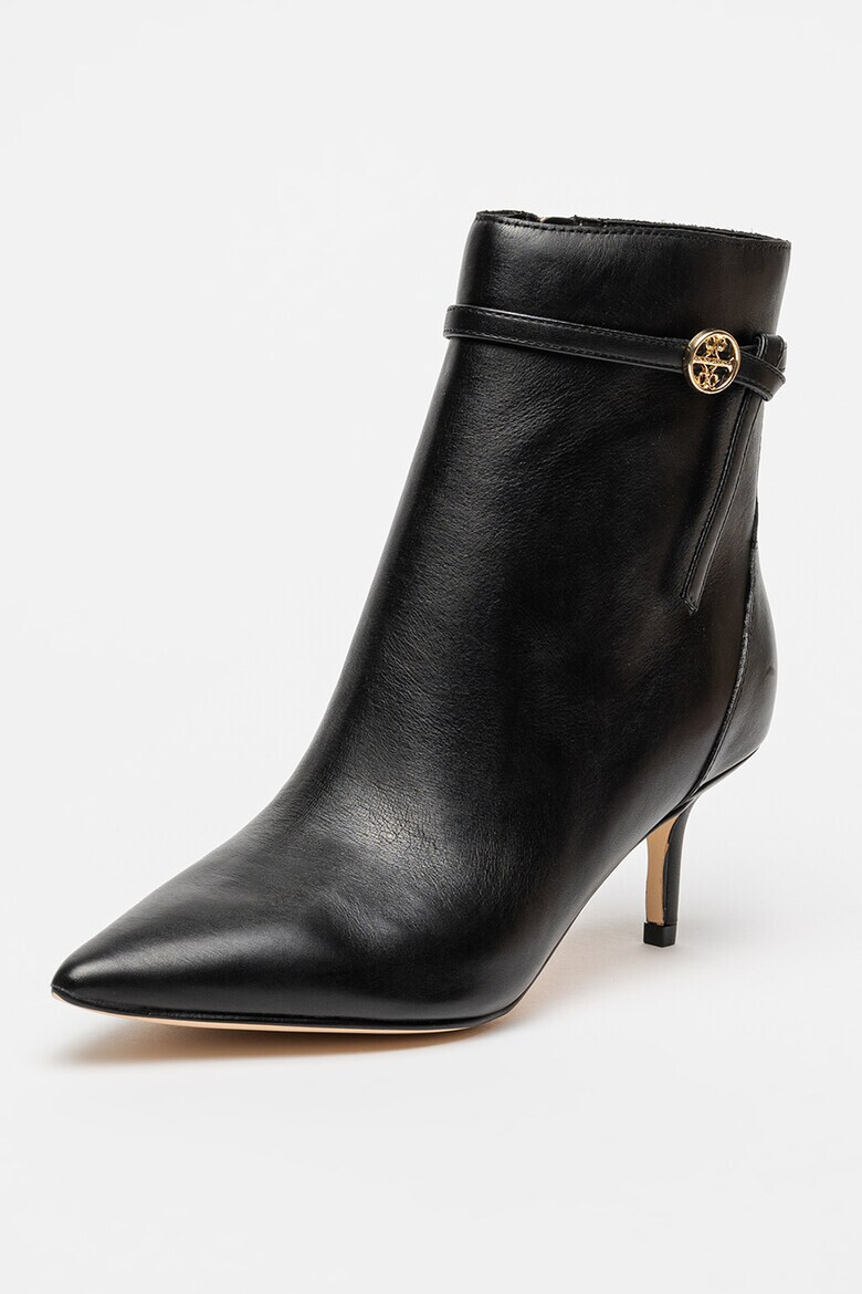NINE WEST Боти Ansell с кожа - Черен - Pepit.bg