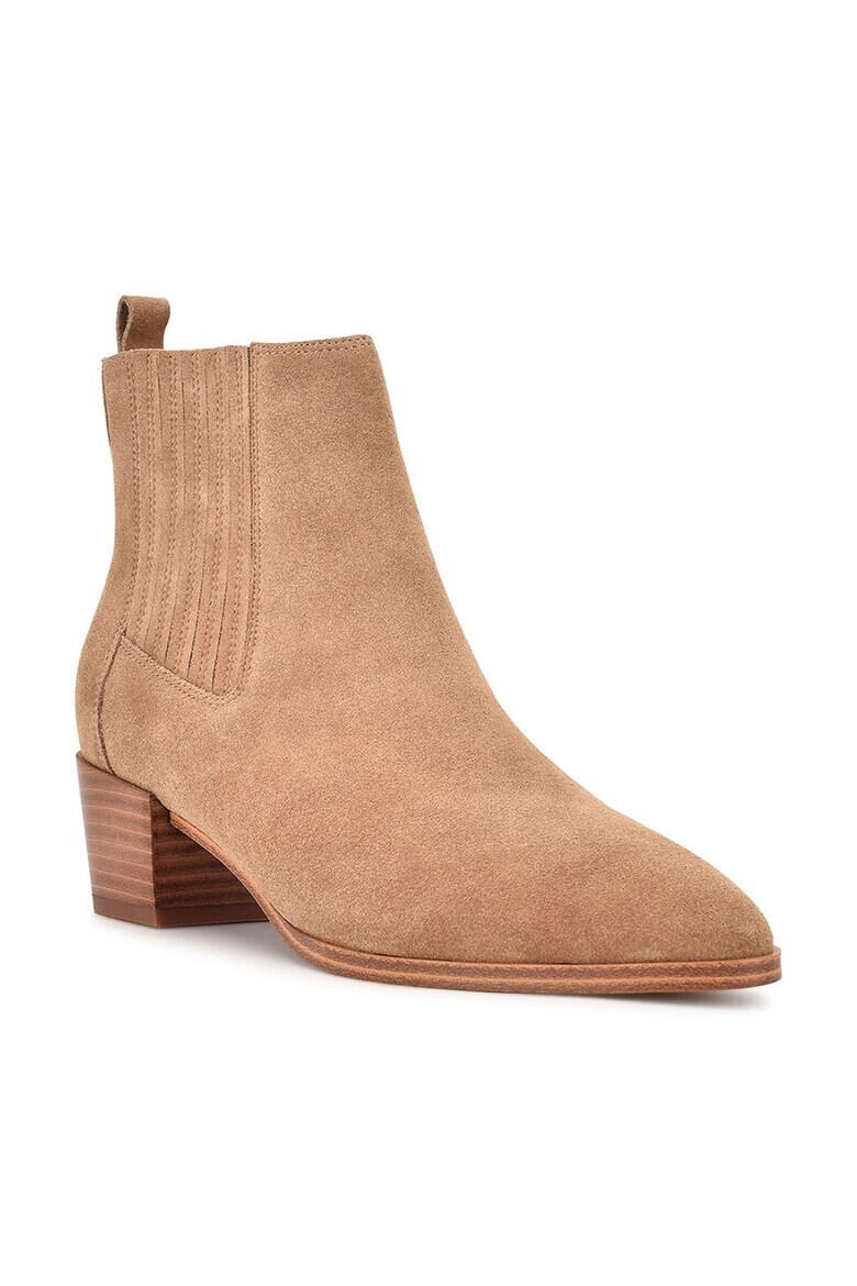 NINE WEST Боти с кубински ток - Pepit.bg