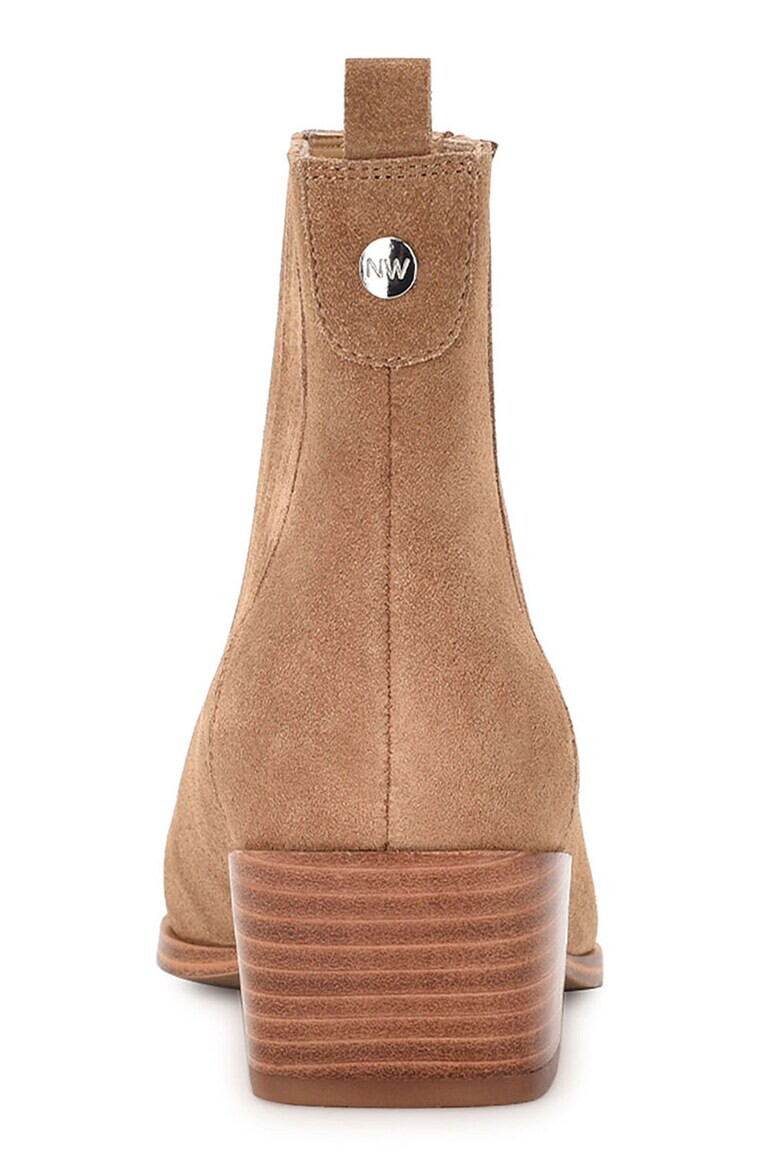 NINE WEST Боти с кубински ток - Pepit.bg