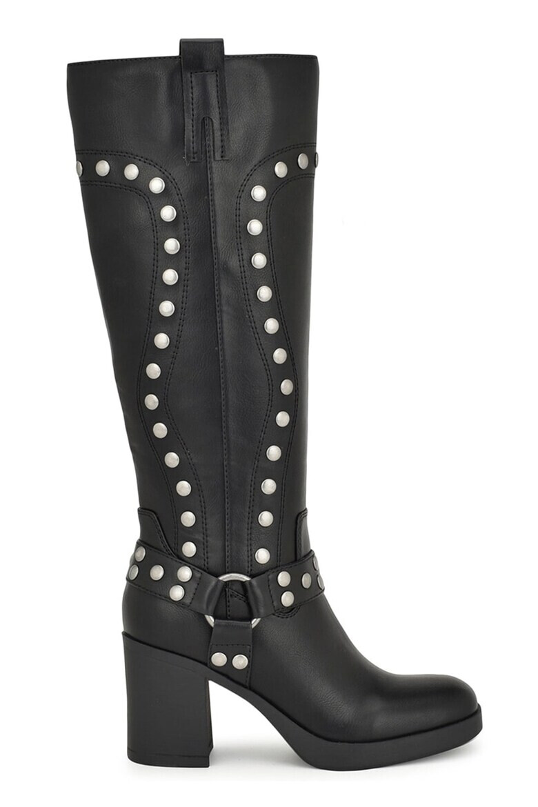 NINE WEST Ботуши Cert от еко кожа с капси - Pepit.bg
