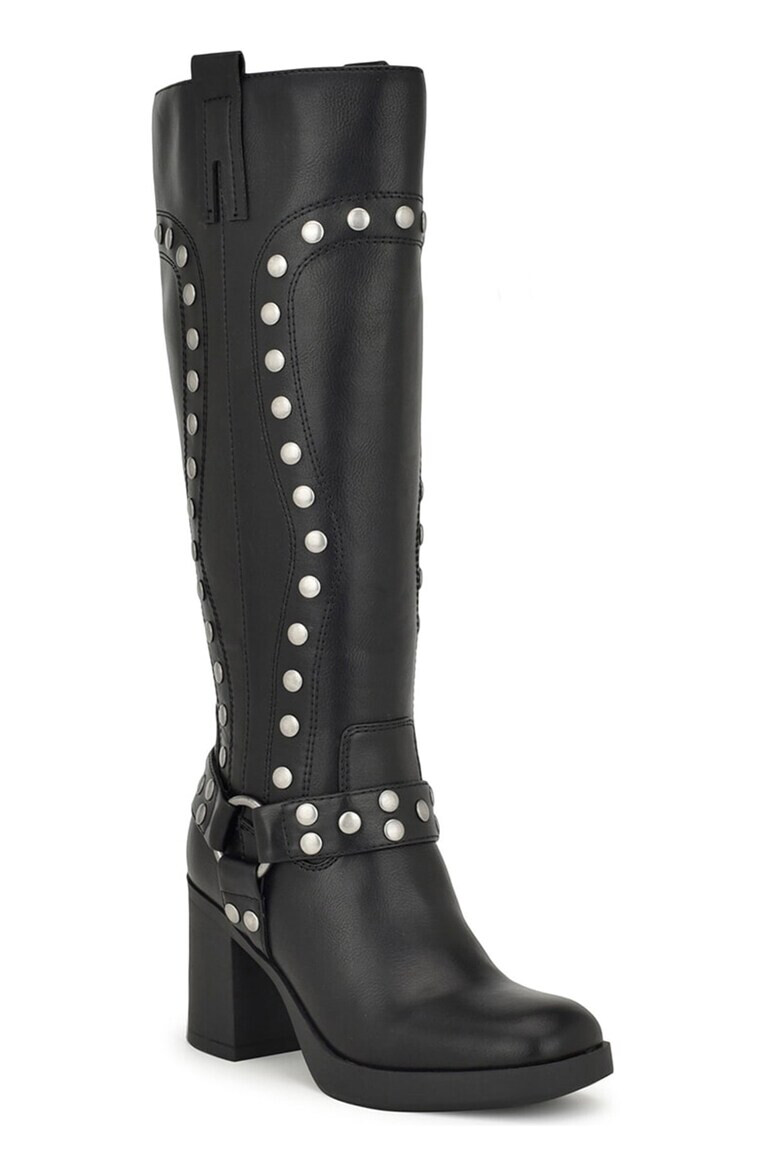 NINE WEST Ботуши Cert от еко кожа с капси - Pepit.bg
