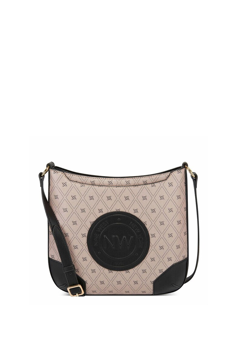 NINE WEST Чанта Hutington с пришито лого - Pepit.bg