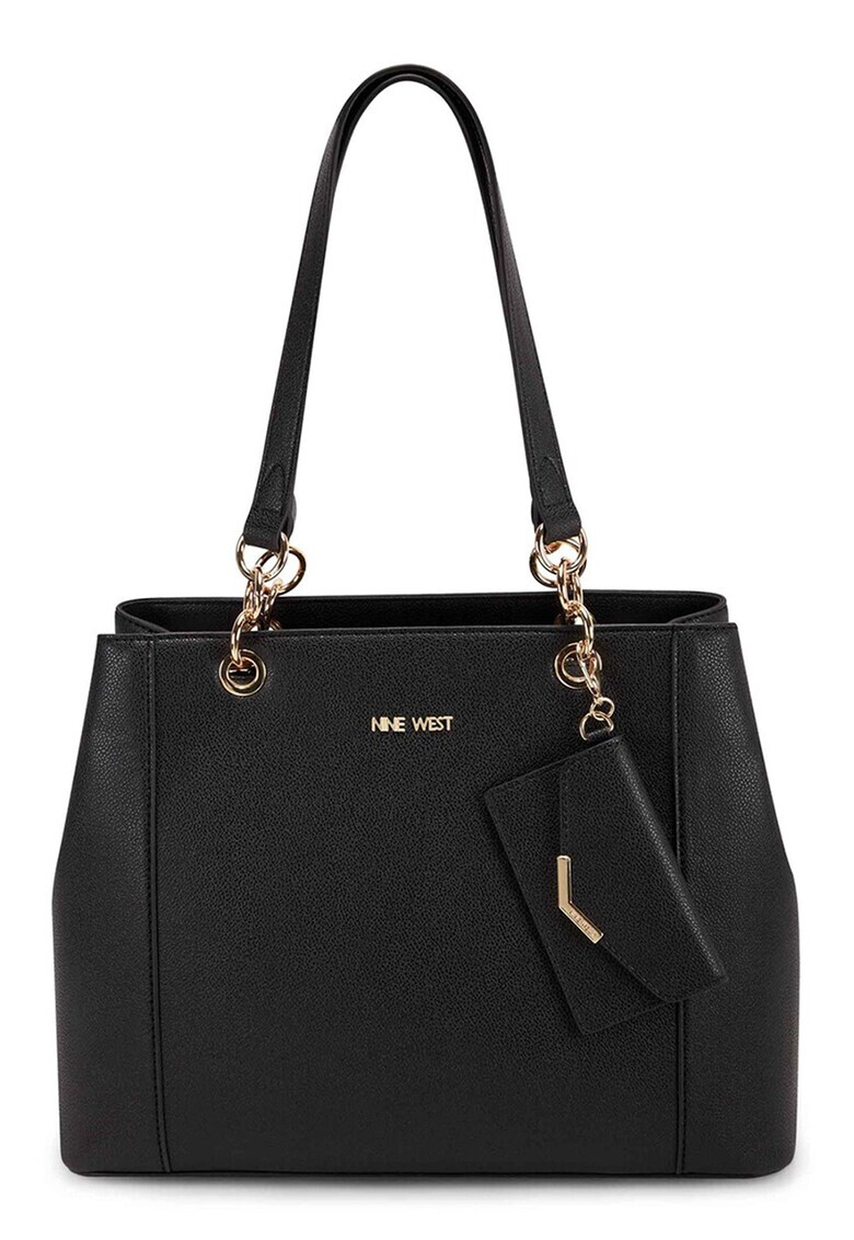 NINE WEST Чанта Basil Jet от еко кожа с цип - Pepit.bg