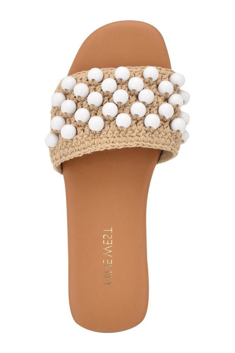 NINE WEST Чехли Leelee с мъниста - Pepit.bg