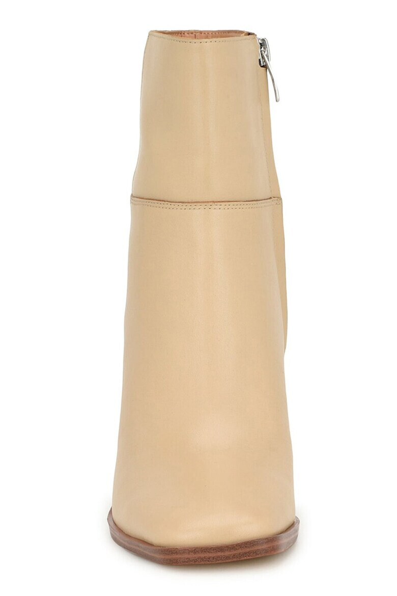 NINE WEST Кожени боти Dither с масивен ток - Pepit.bg