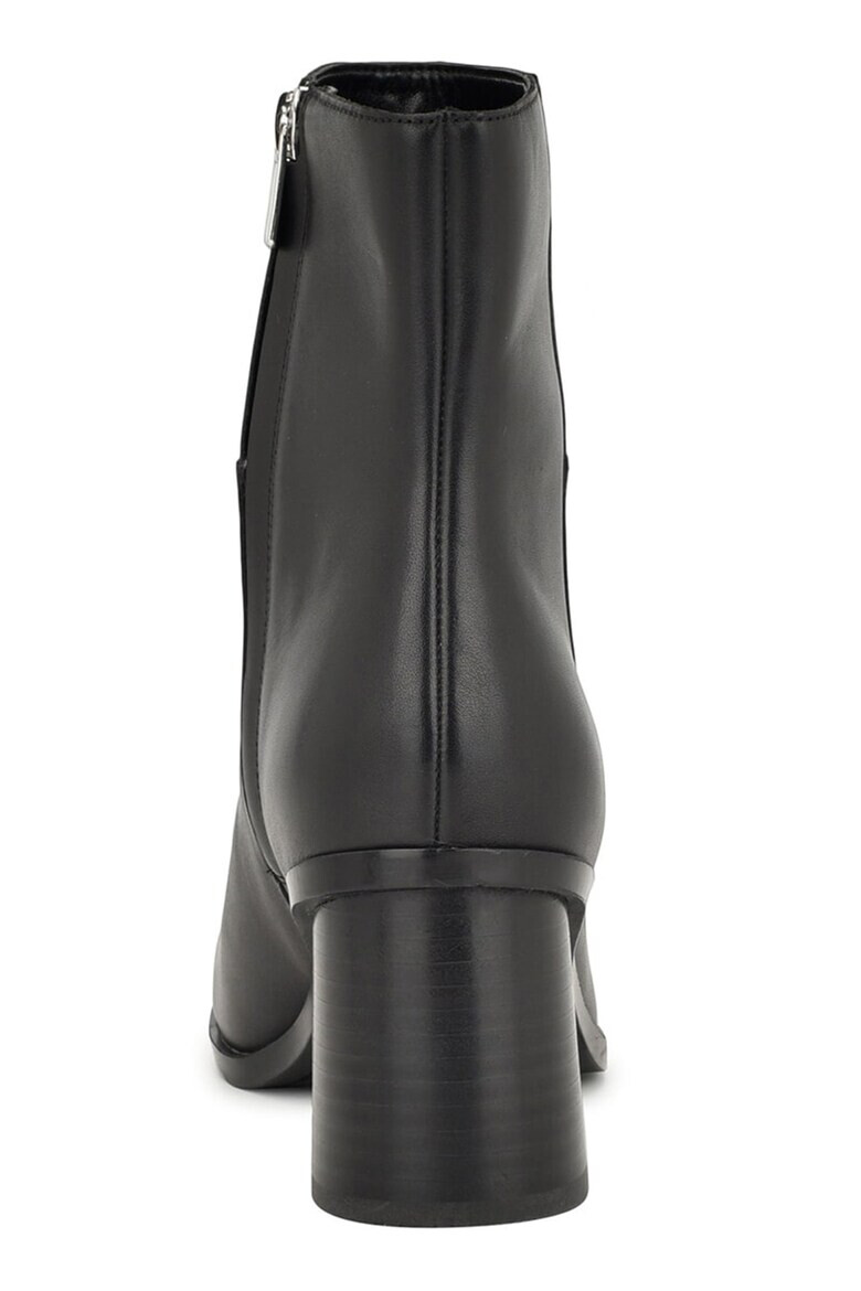 NINE WEST Кожени боти Dither с масивен ток - Pepit.bg