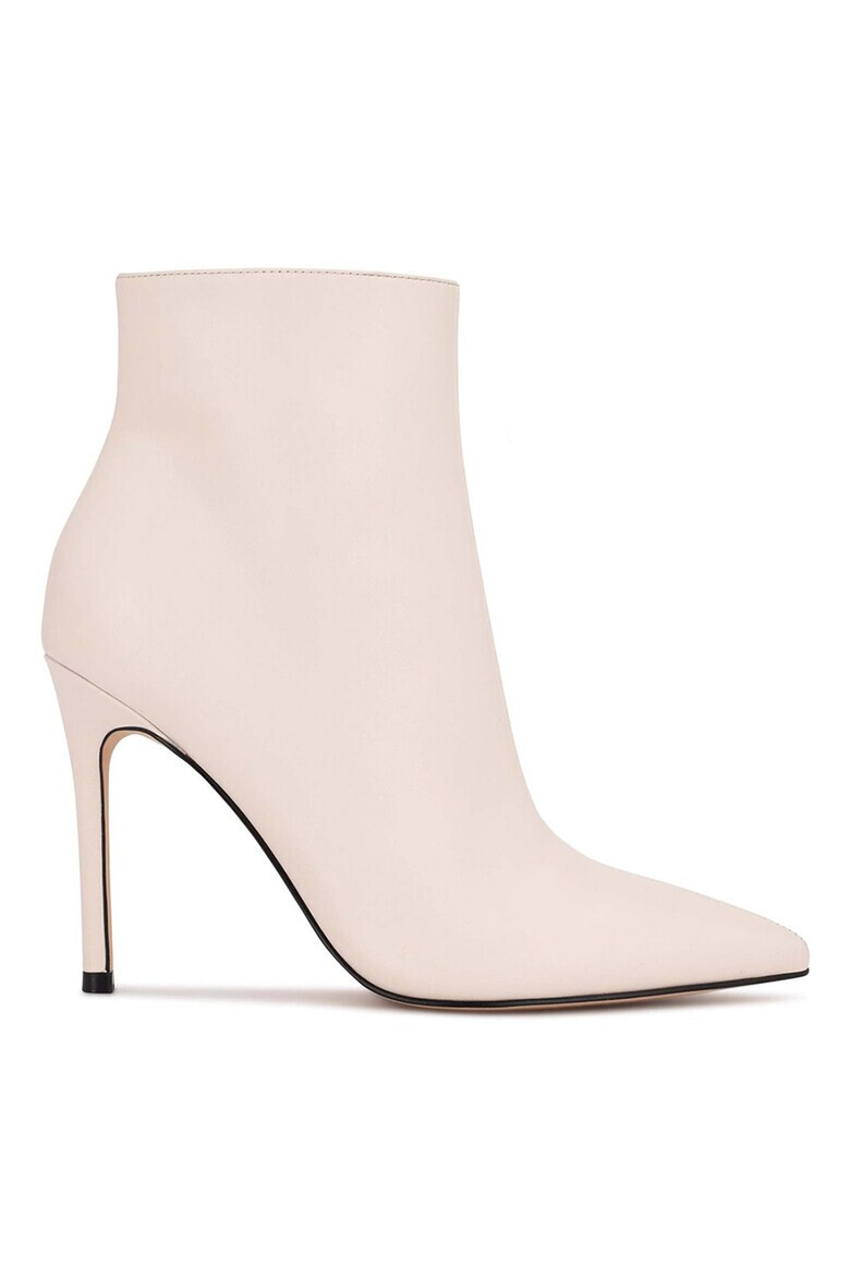 NINE WEST Кожени боти Farrah с остър връх - Pepit.bg