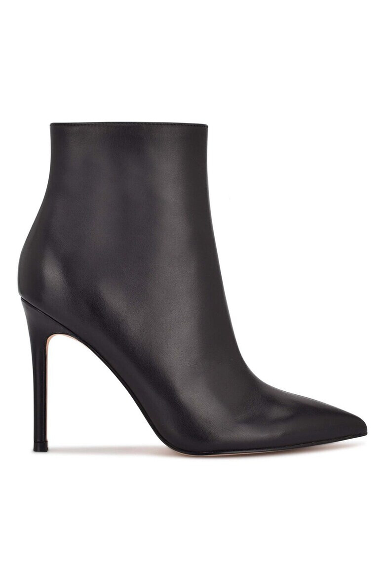 NINE WEST Кожени боти Farrah с остър връх - Pepit.bg