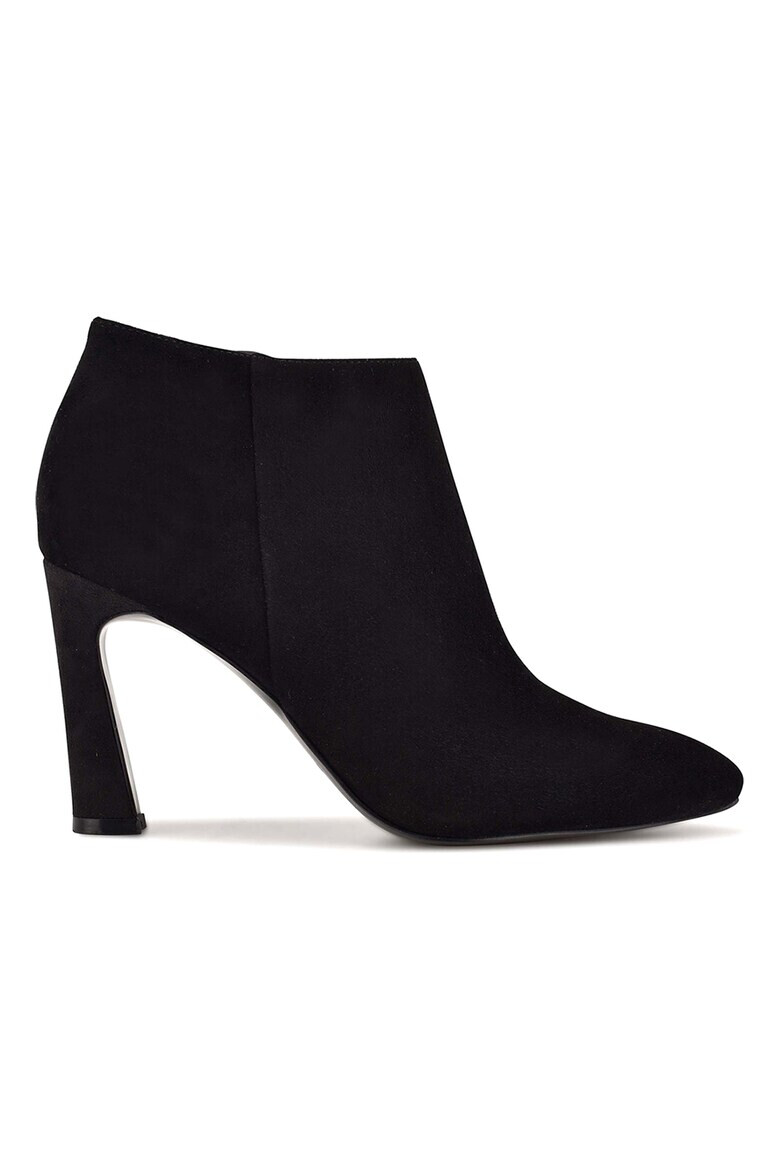 NINE WEST Кожени боти с остър връх - Pepit.bg