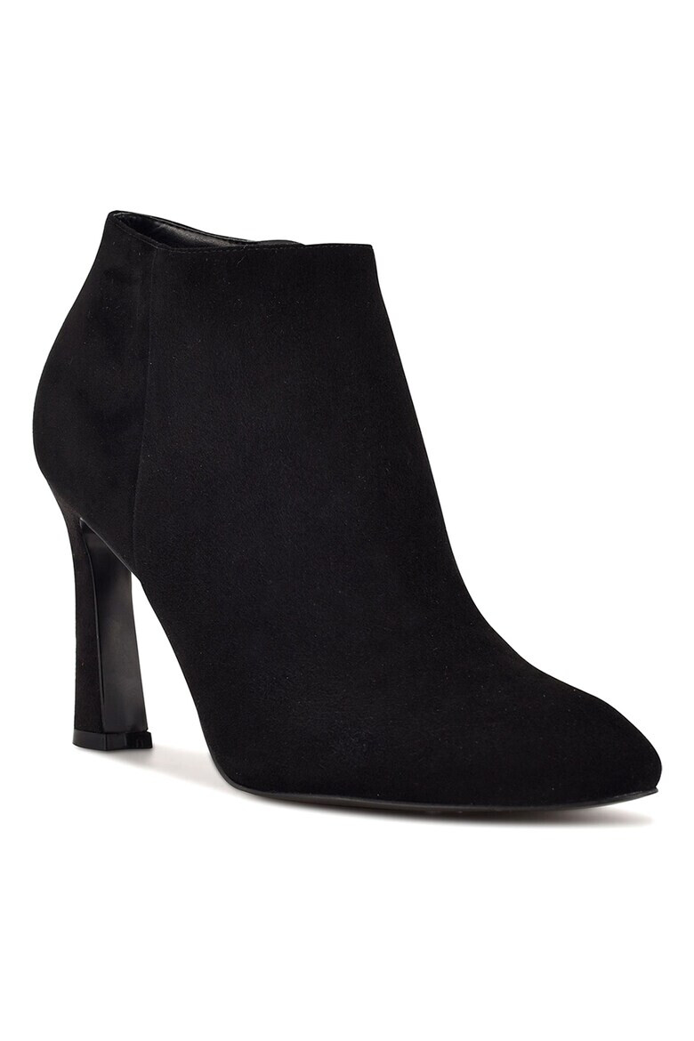 NINE WEST Кожени боти с остър връх - Pepit.bg