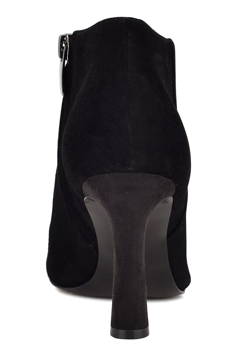 NINE WEST Кожени боти с остър връх - Pepit.bg