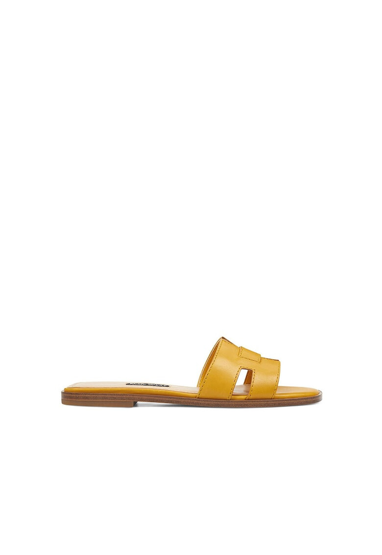 NINE WEST Кожени чехли Gianna - Pepit.bg
