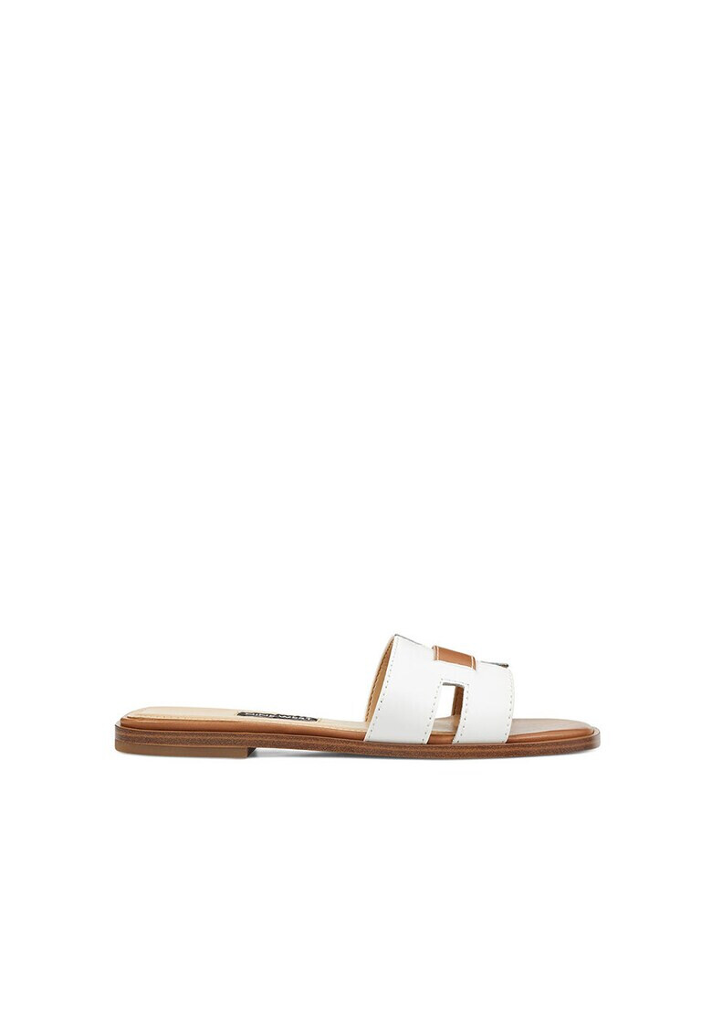 NINE WEST Кожени чехли Gianna - Pepit.bg