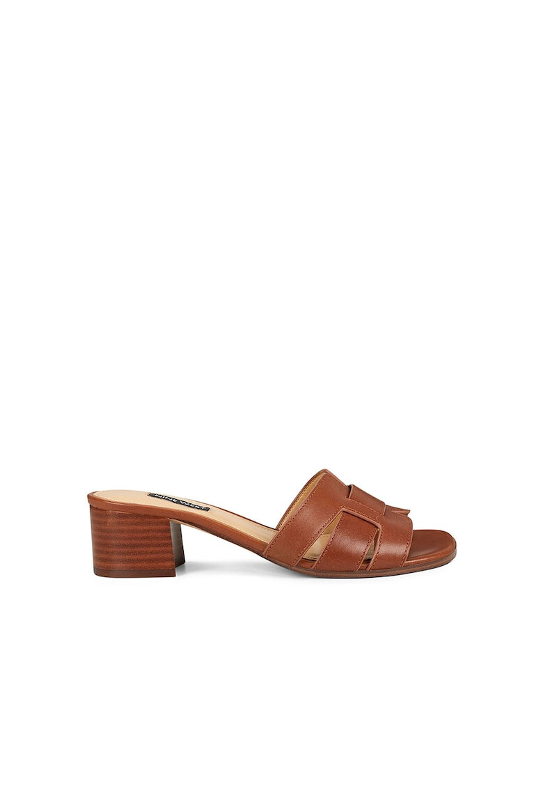 NINE WEST Кожени чехли Gizella - Pepit.bg