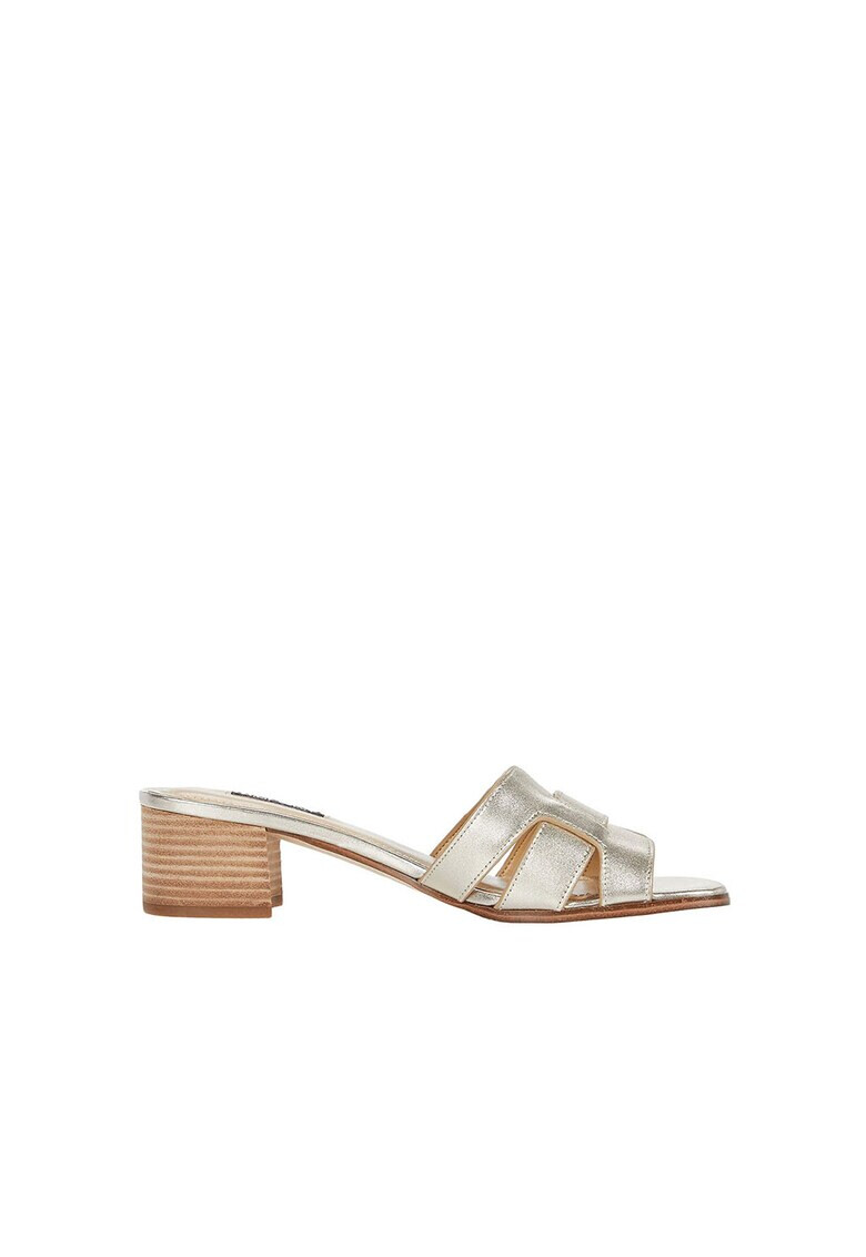 NINE WEST Кожени чехли Gizella - Pepit.bg