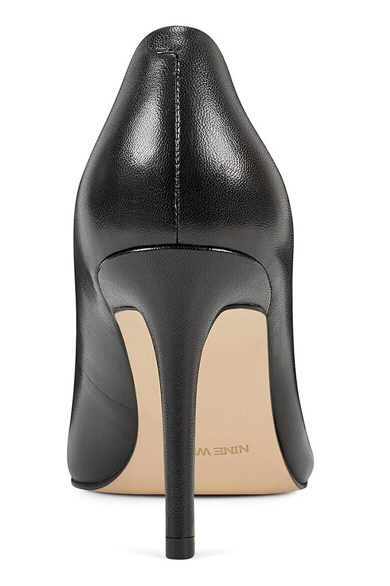 NINE WEST Кожени обувки Ezra с остър връх - Pepit.bg