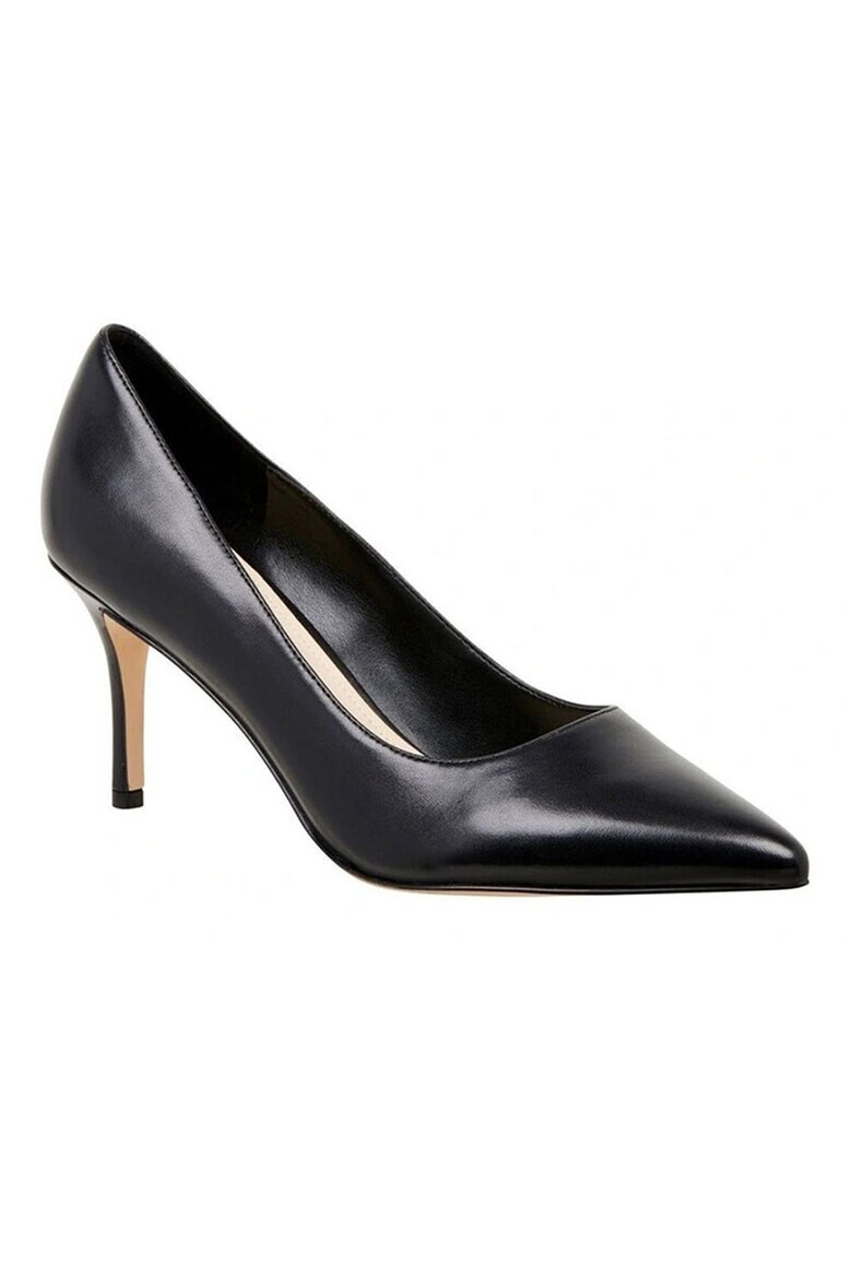 NINE WEST Кожени обувки Mailin с остър връх - Черен - Pepit.bg