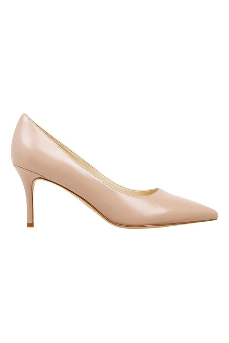 NINE WEST Кожени обувки Mailin с остър връх - Pepit.bg