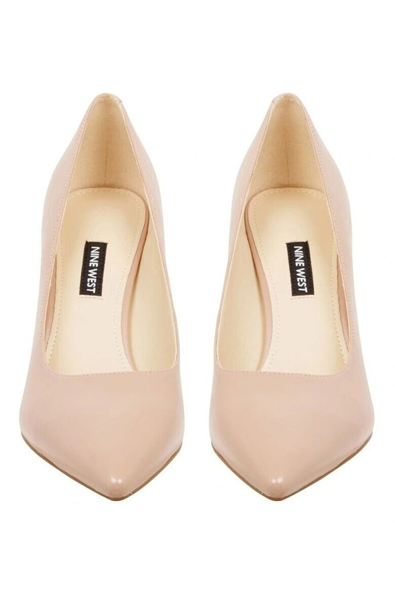 NINE WEST Кожени обувки Mailin с остър връх - Pepit.bg