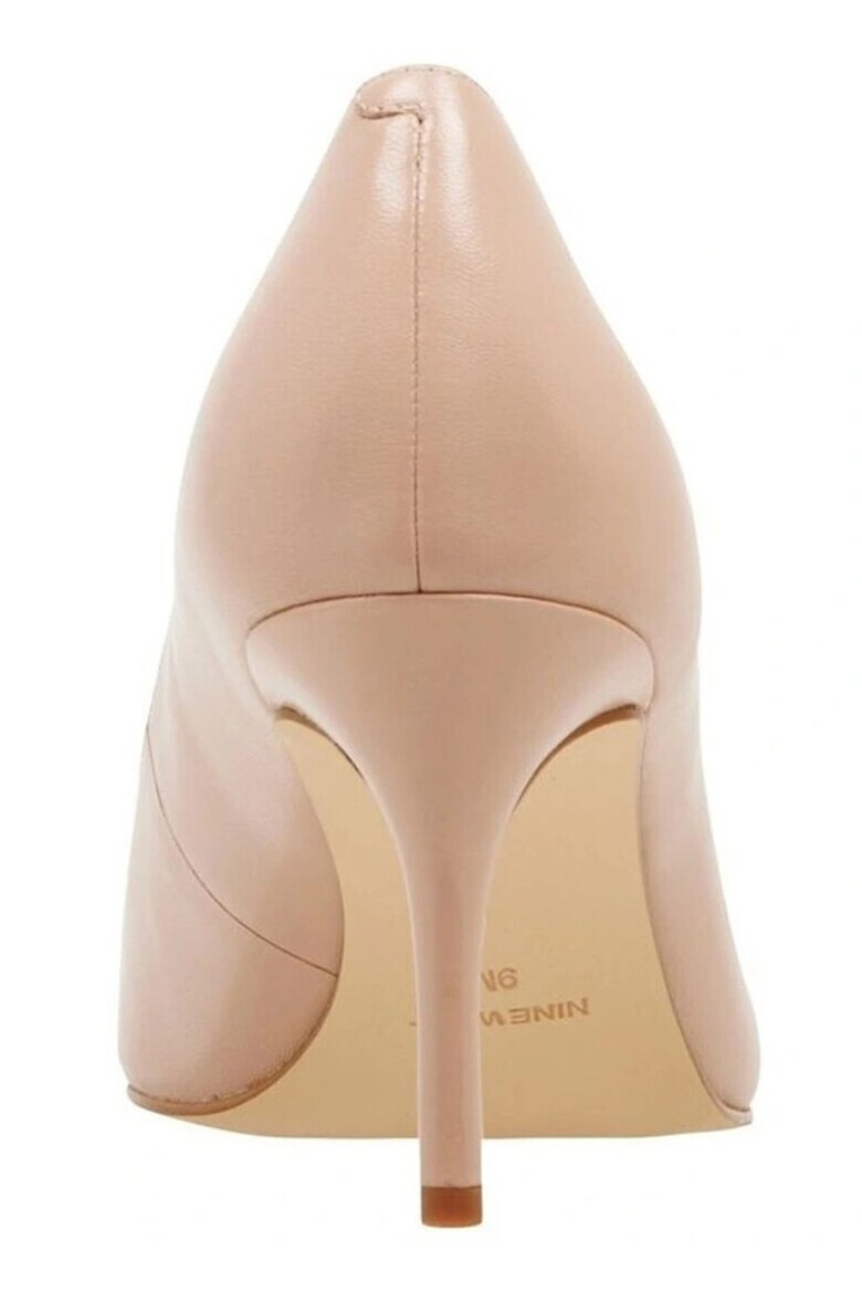 NINE WEST Кожени обувки Mailin с остър връх - Pepit.bg