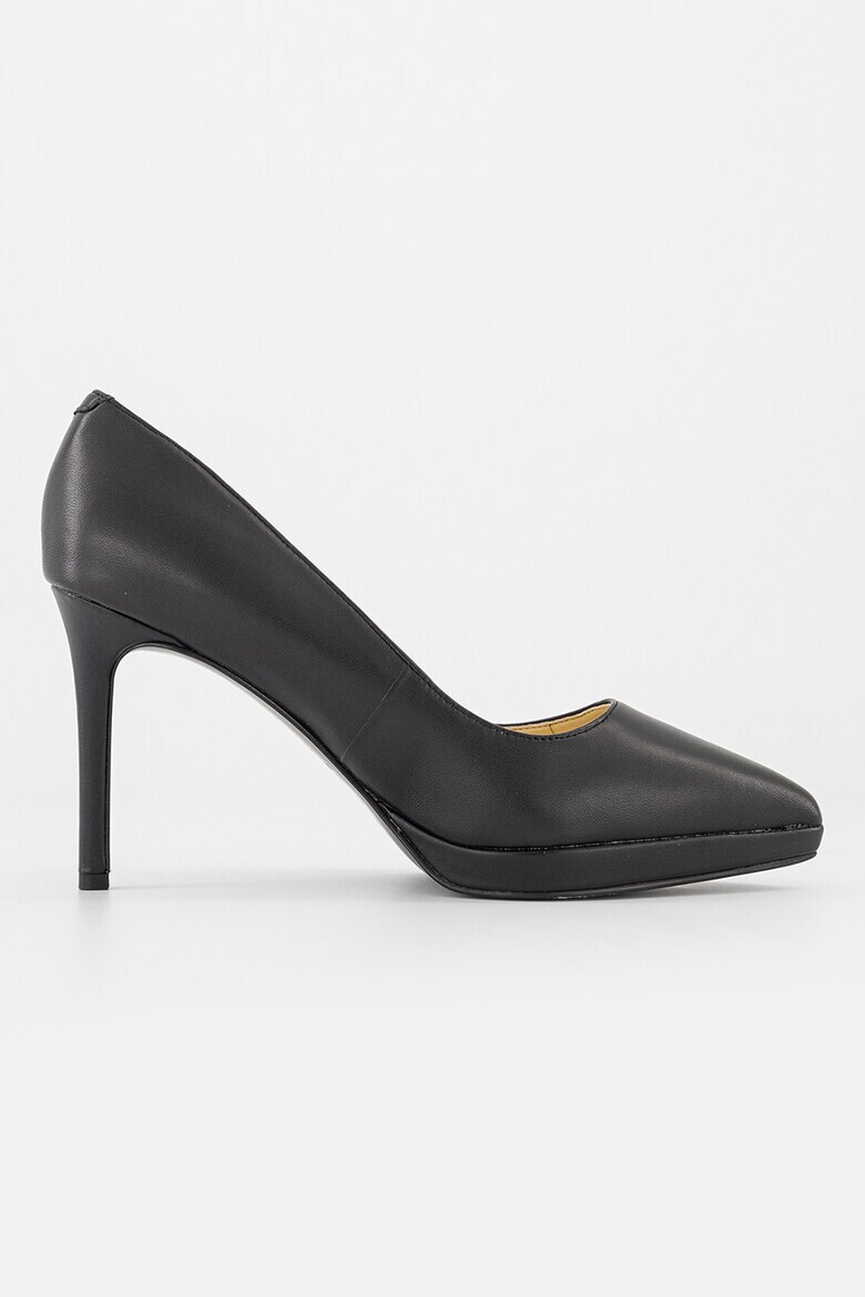 NINE WEST Кожени обувки Shelbe с остър връх - Pepit.bg