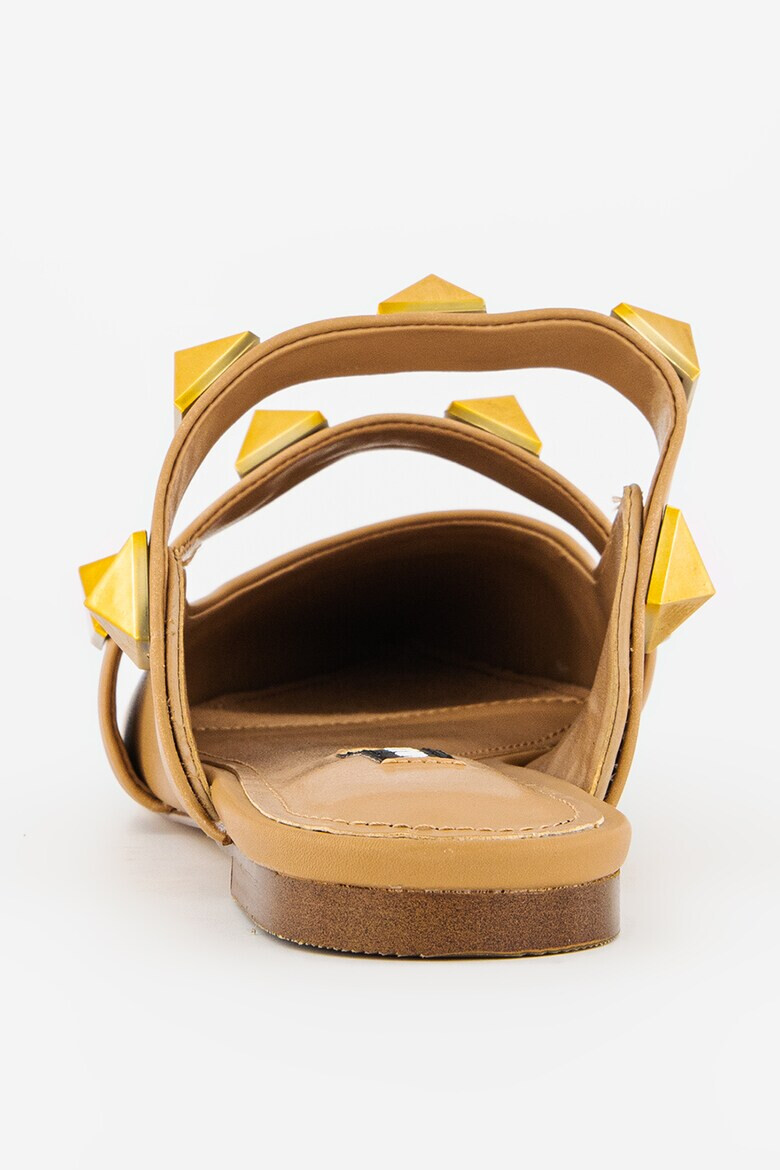 NINE WEST Кожено сабо Dua с капси - Pepit.bg