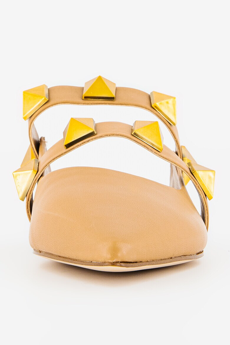 NINE WEST Кожено сабо Dua с капси - Pepit.bg