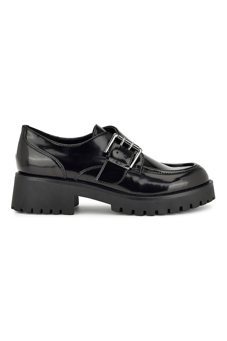 NINE WEST Мокасини Araise с лачен ефект - Pepit.bg